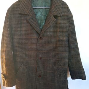 Mens Tweed Coat